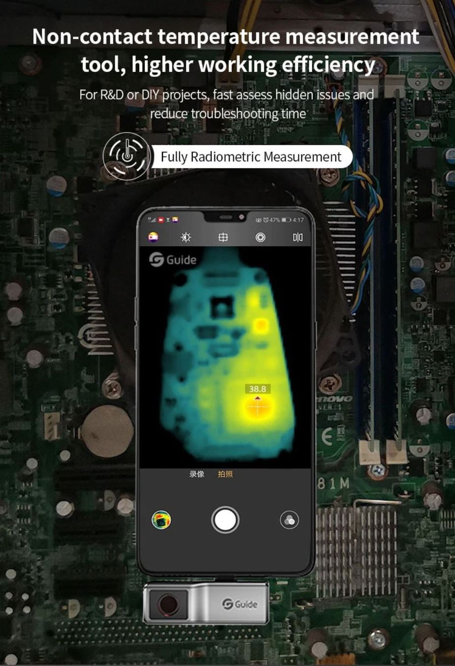 Tutti gli attrezzi: GUIDE Mobir Air Thermische Imaging Kamer – Nuovo e nell'imballaggio originale da Malans GR venduto da BUYBEST-Schweiz 1