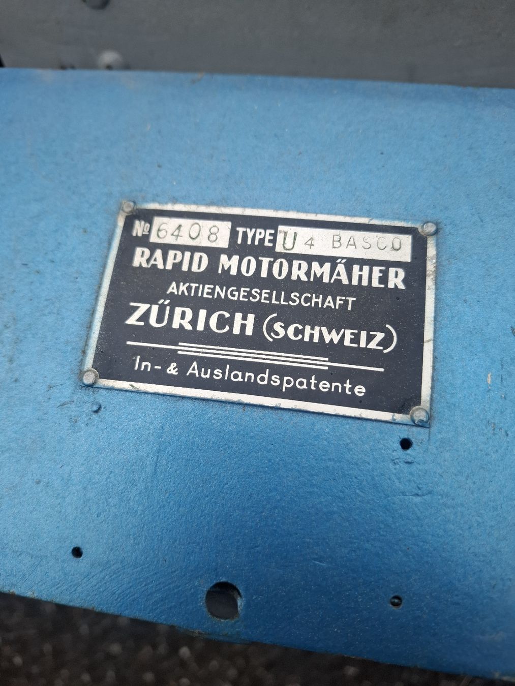 Rapid Tutte le macchine: Rapid U Spezial mit Schneepflug massiv – Usato da Walzenhausen venduto da subi2015 4
