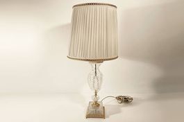 Glamouröse Vasen Tischleuchte Lampe Kristall Glas