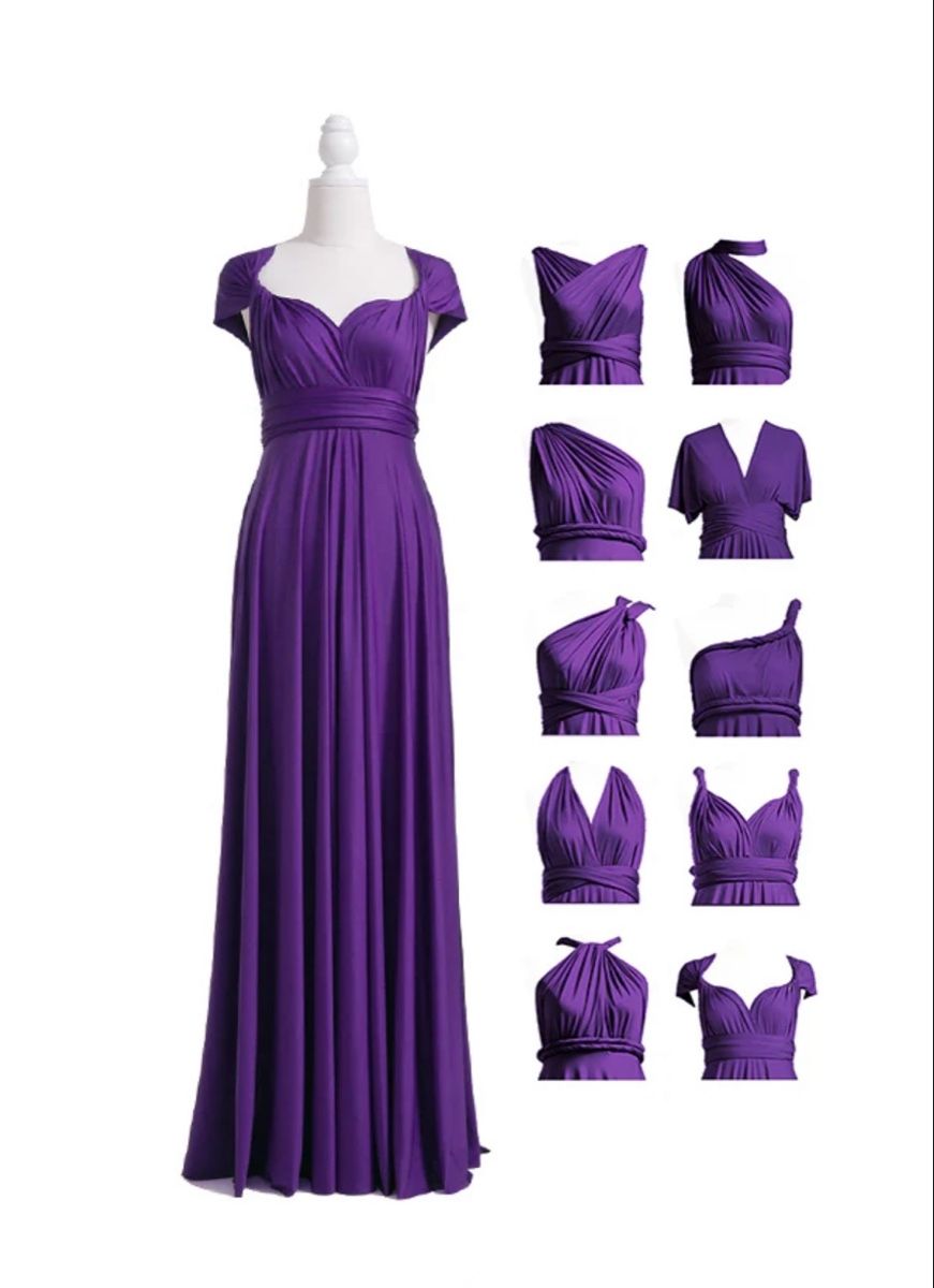 Vestiti: Lila Multiway Infinity-Kleid – Nuovo (secondo la descrizione) da Bern venduto da rah_8grz