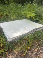 50 Kunststoffplatten weiss gebraucht im Zustand