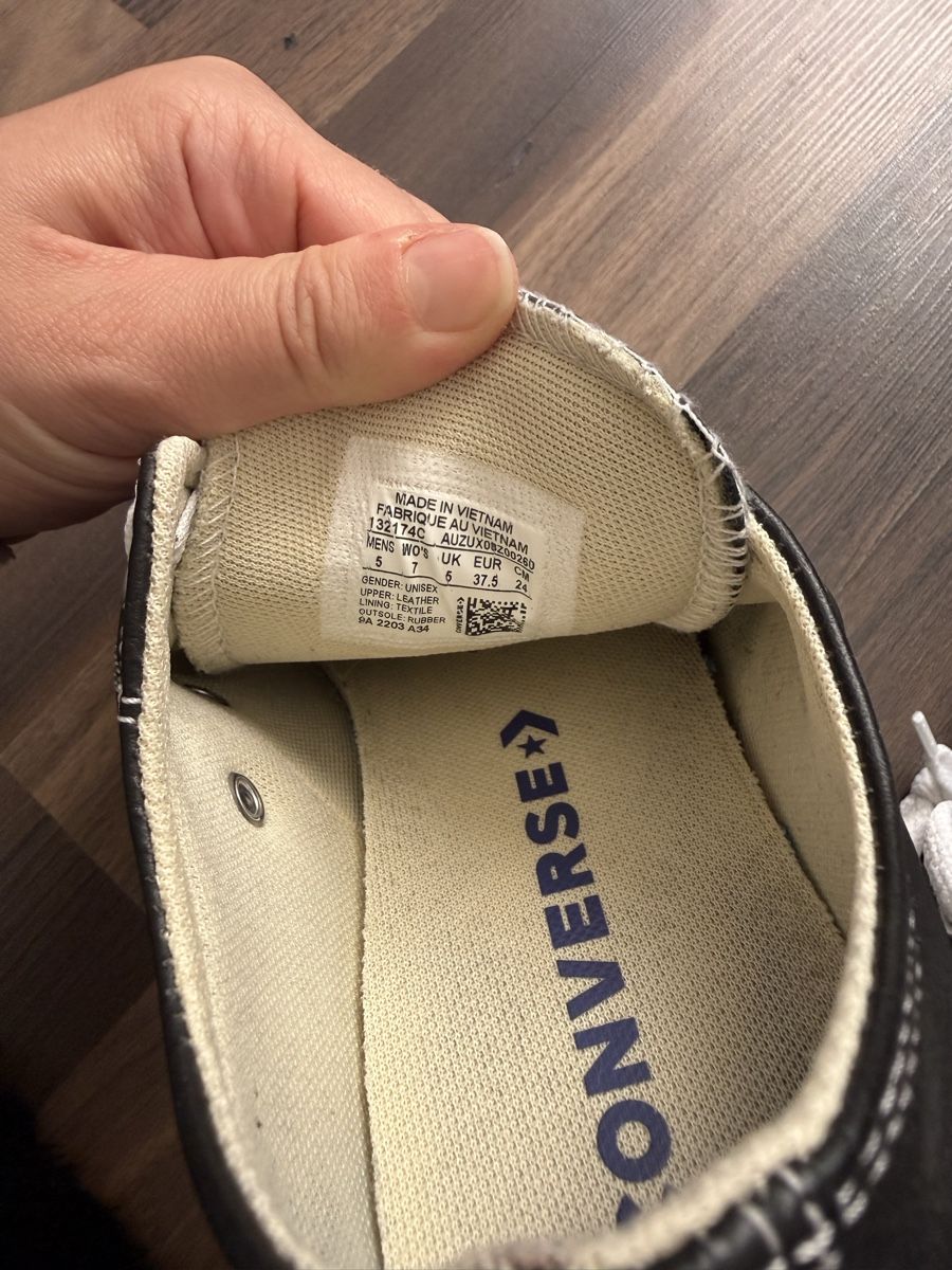 Converse Scarpe da donna: Converse All Stars Leder 37.5 – Usato da Zuchwil venduto da dianafrf 6