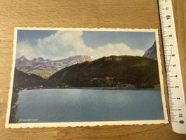 Ansichtskarte Klöntalersee Glarus Verlag Walter Hug antik📭