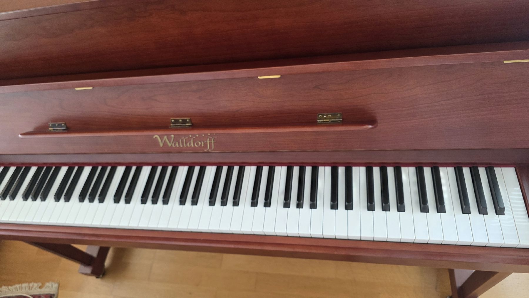 Strumenti musicali: Walldorff Klavier mit passender Sitzbank – Usato da Zürich venduto da puma017 1