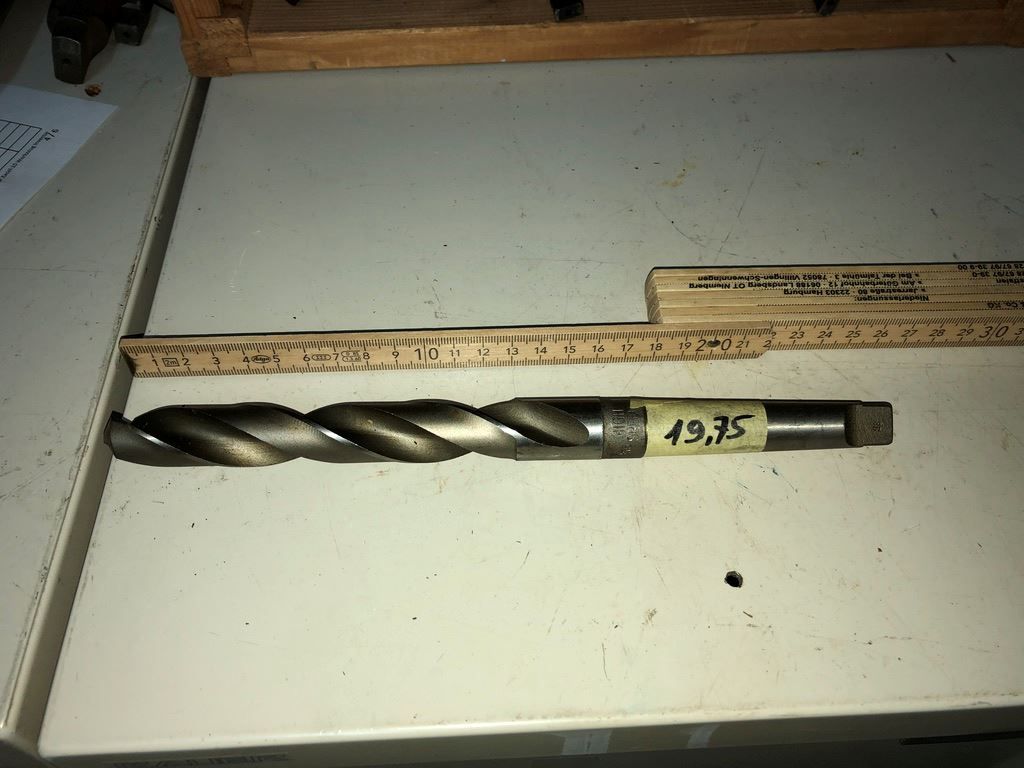 Tutti gli attrezzi: Spiralbohrer mit Morsekonus - 19.75mm – Usato da Winterthur venduto da Aristide13 1