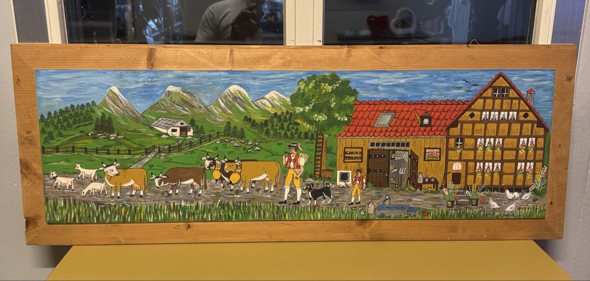 Gemälde: Original gemalte Bild  – Gebraucht aus Schlieren von Freundlich02