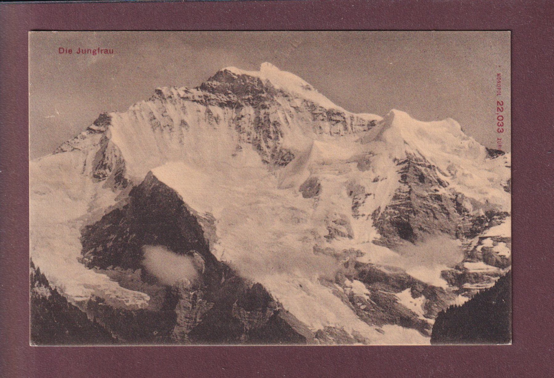 Ansichtskarten: JUNGFRAU – Gebraucht aus Pully von nicecards