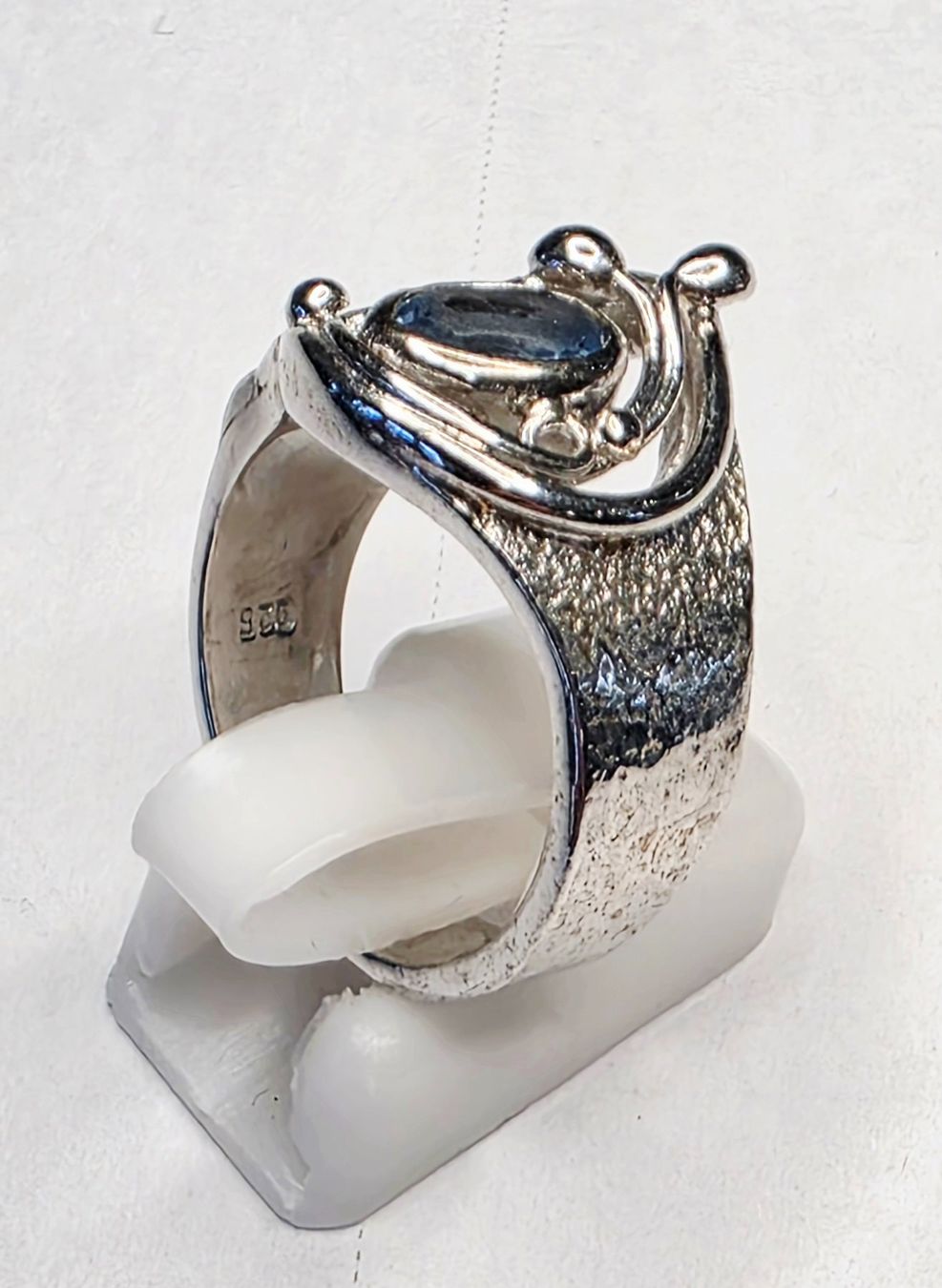 Bagues: Blau Topas Silber Ring – Neuf (Voir description) à Zürich par benedikt12 3