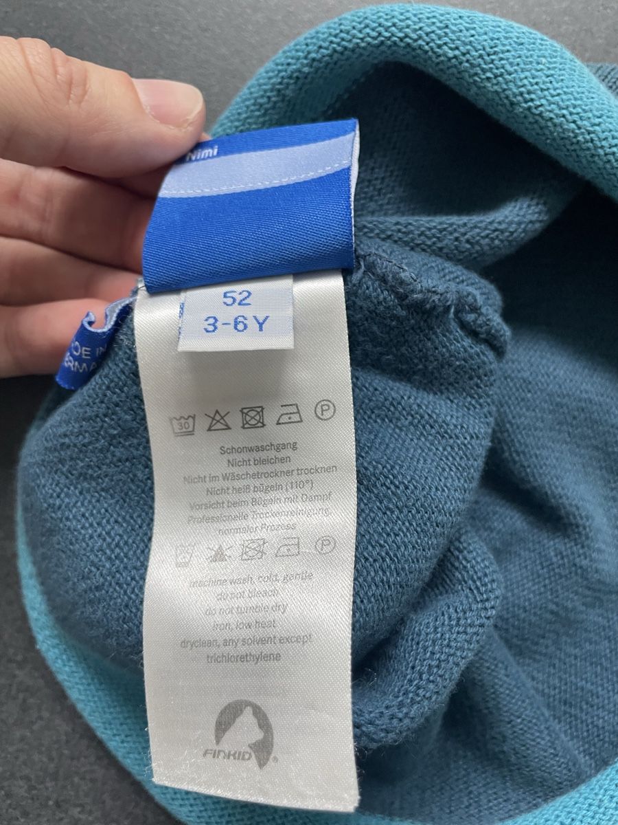 Finkid Altro abbigliamento per bambino: Finkid Mütze Gr. 52 – Usato da Aesch ZH venduto da lawas 1