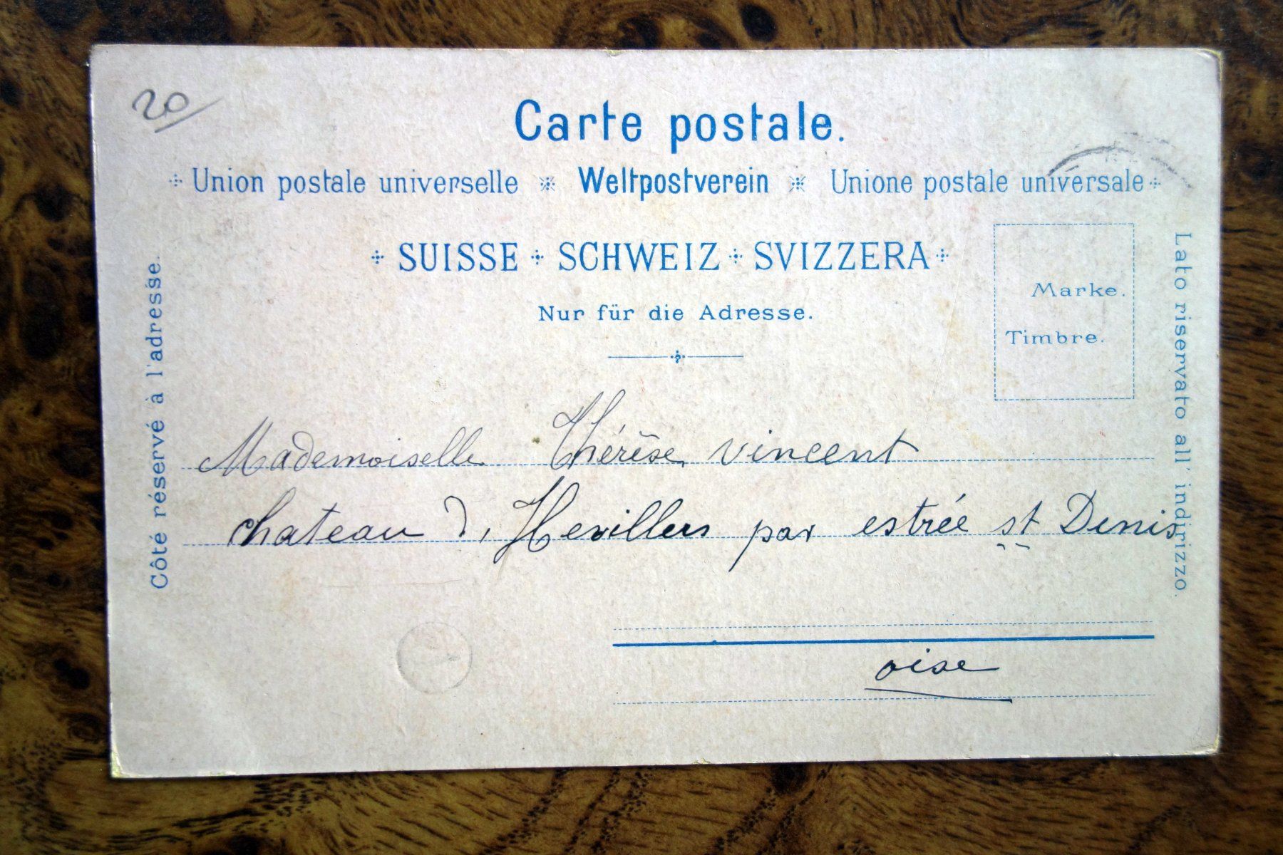 Cartoline postali: Wengernralp und Kl. Scheidegg, Litho., 19?? – Usato da Vitznau venduto da Bootpkz 1