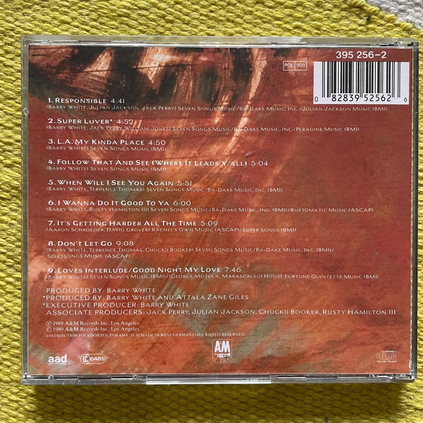 CD: BARRY WHITE-THE MAN IS BACK! – Usato da Rorschacherberg venduto da CD-Roli 1