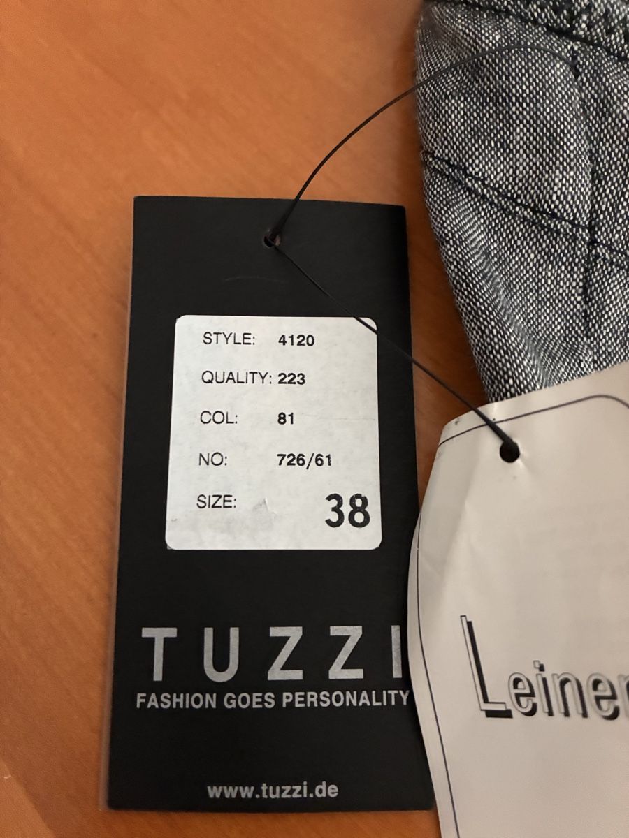 Vestiti: Tuzzi Sommerkleid Leinen 38 – Nuovo e nell'imballaggio originale da Küttigen venduto da Luckynatur 9