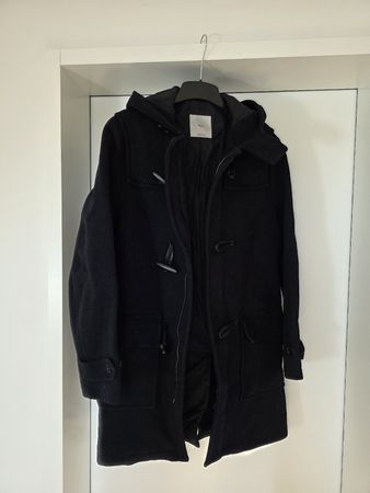 Mango Herbst Mantel Dunkelblau, S
