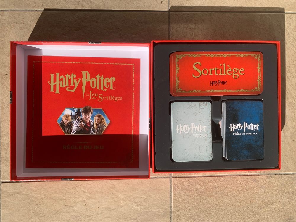 Jeu De Société Harry Potter Le Jeu Des Sortilèges Gallimard 2017 - Complet, Très Bon État