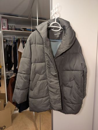 Review Winterjacke, Grau, Damen, Grösse M