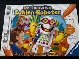 Tiptoi Spiel: " Der hungrige Zahlen-Roboter"