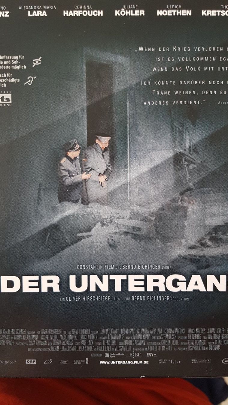 Tutti i DVDs: DVD Der Untergang / Bruno Ganz – Usato da Oetwil am See venduto da fineli2