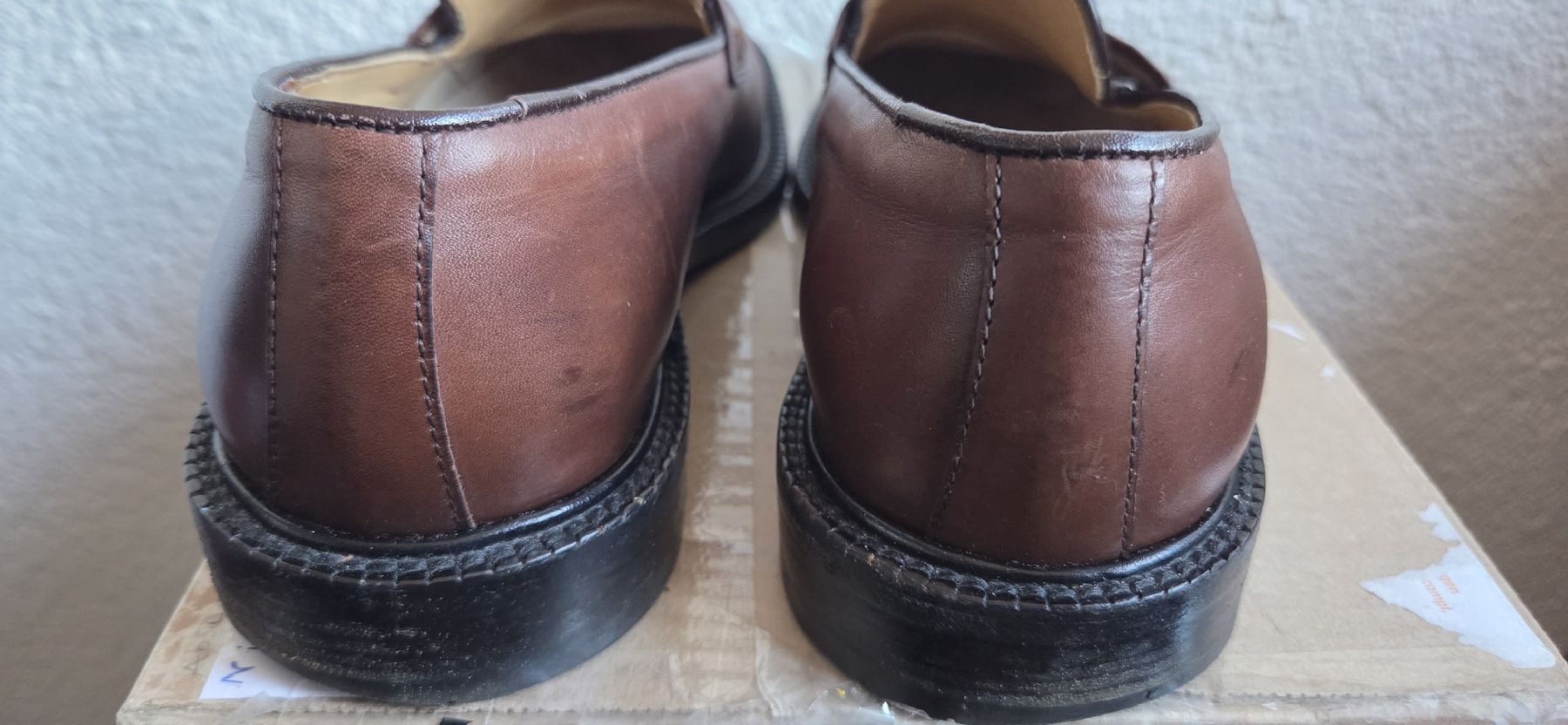 Scarpe da uomo: Mokassins Gr. 7 / 40 echt Leder – Usato da Horgen venduto da aiac0 4
