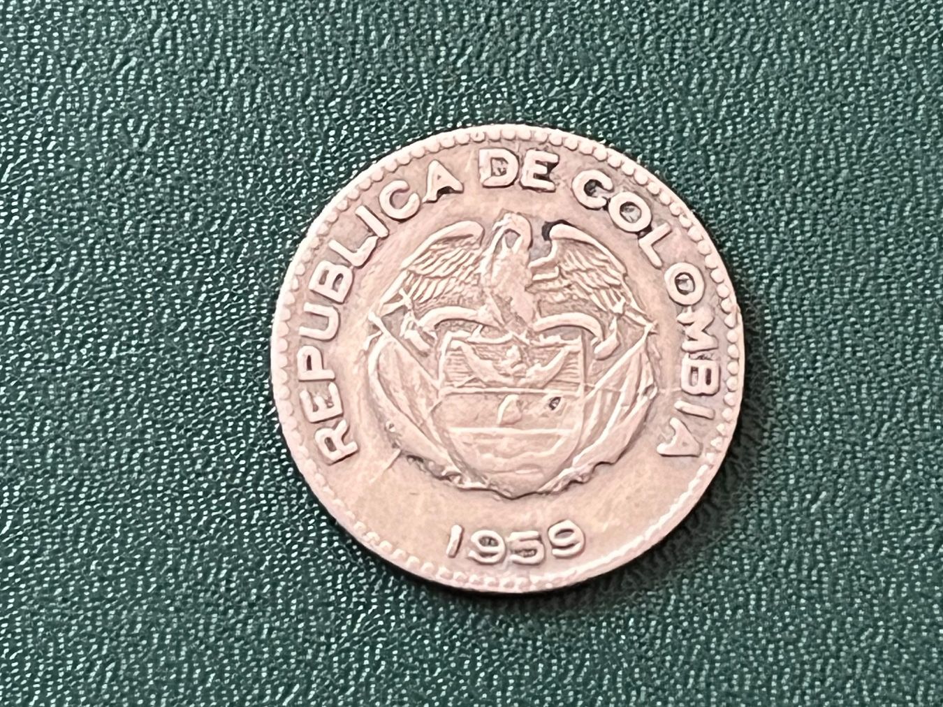 Alle Münzen: 10 Centavos Kolumbien 1959 – Gebraucht aus Neuenhof von Mastermind-00 1