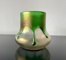 Jugendstil-Vase (Johann Loetz Witwe oder Kralik)