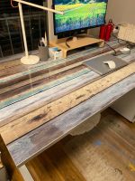 Pultplatte aus Holz