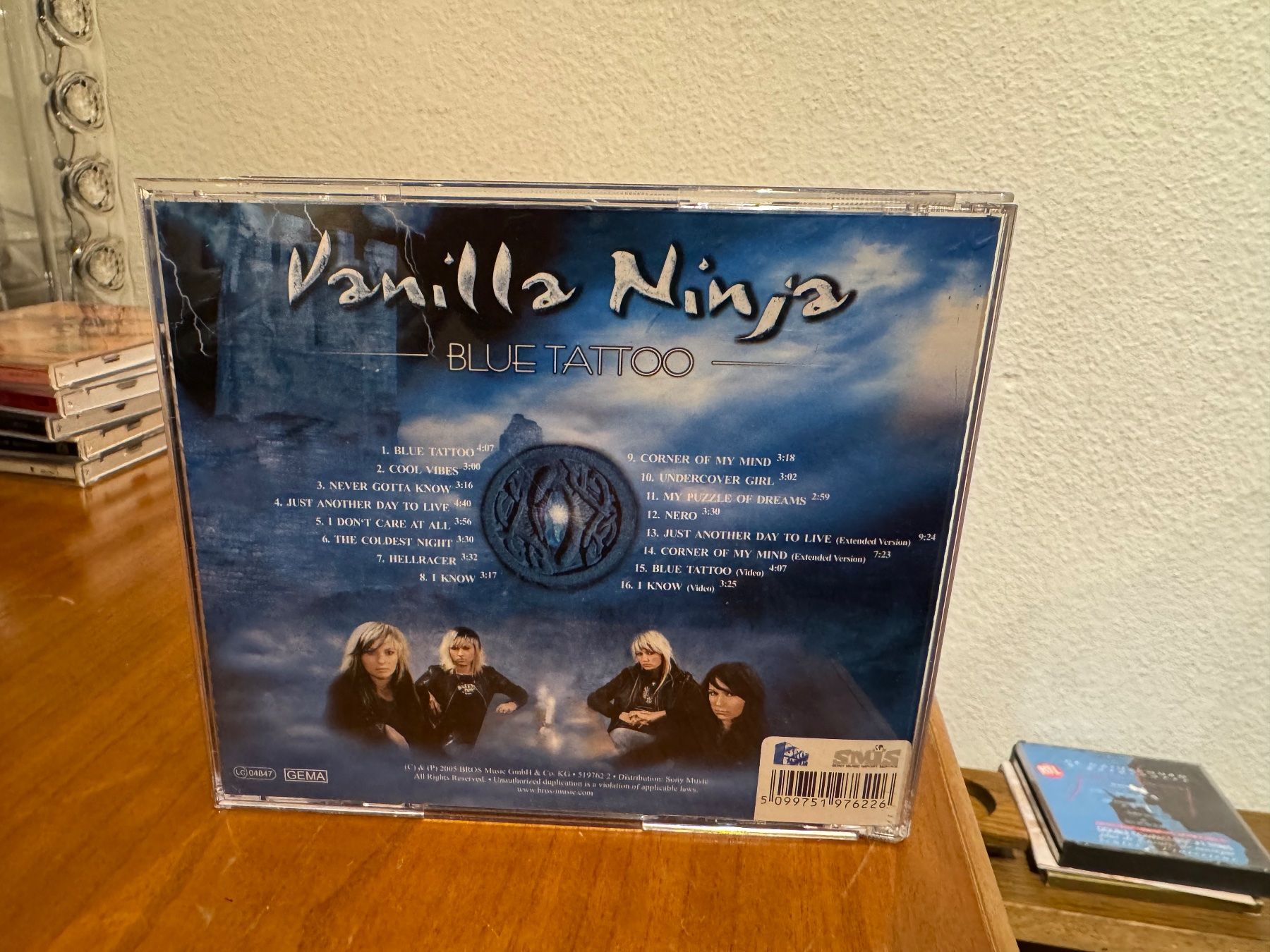 CDs: Vanilla Ninja - Blue Tattoo - HA11K – Gebraucht aus Küsnacht ZH von Jazztilldawn 1