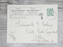 CL06 Enveloppe + Timbre Belgique 19xx