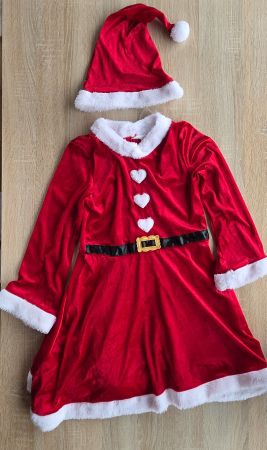 Déguisement Robe mère Noël - taille 134/140