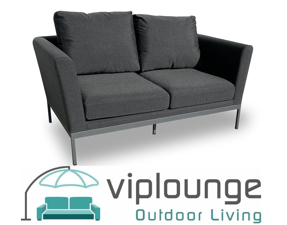 Viplounge Divani: Sofa Outdoor Sunbrella Stoff Anthrazit – Nuovo e nell'imballaggio originale da Uznach venduto da viplounge 2
