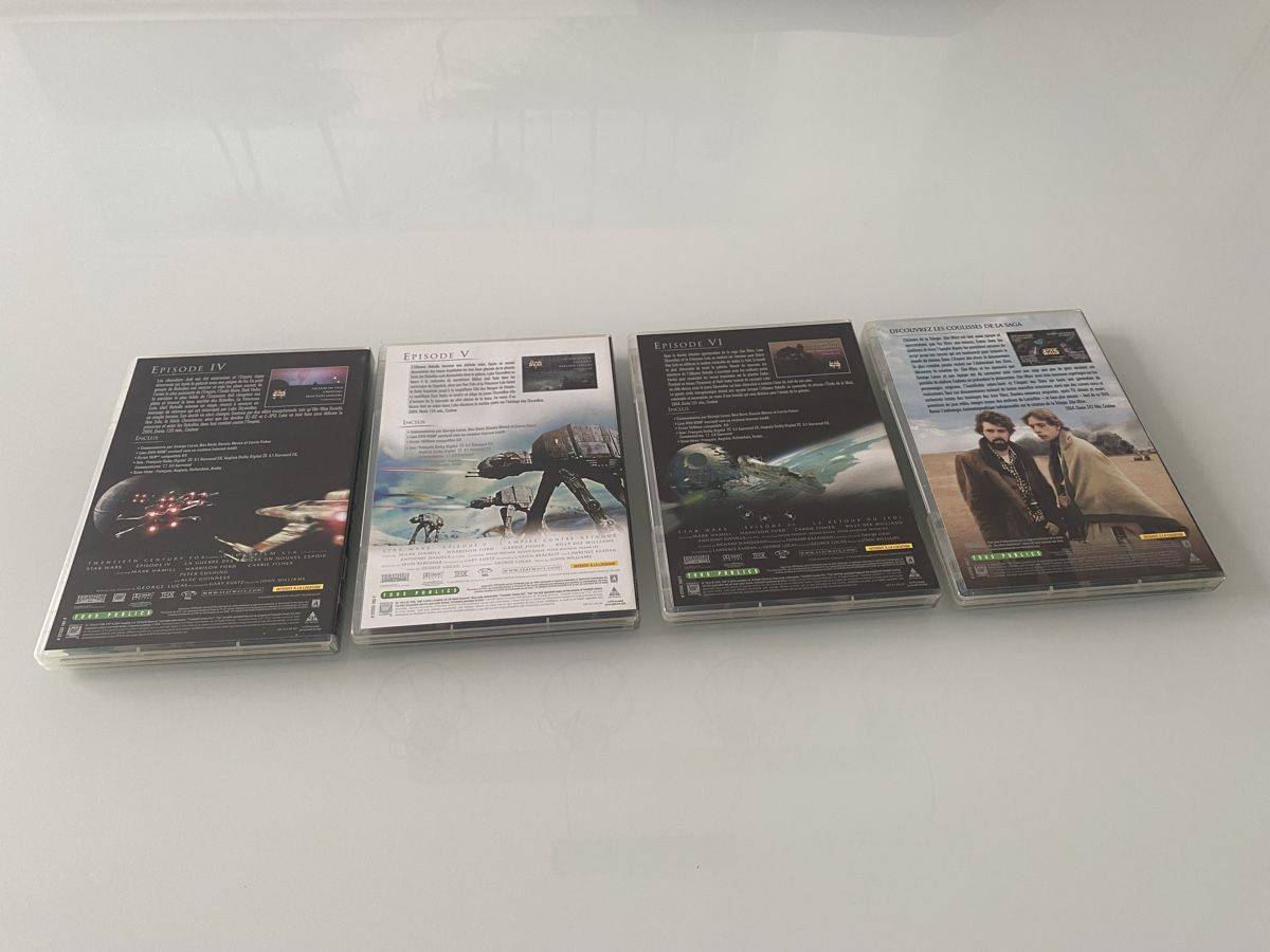 Tutti i DVDs: Star Wars : La Trilogie - Édition Spéciale DVD - Collection – Usato da Tavannes venduto da Nan1 4