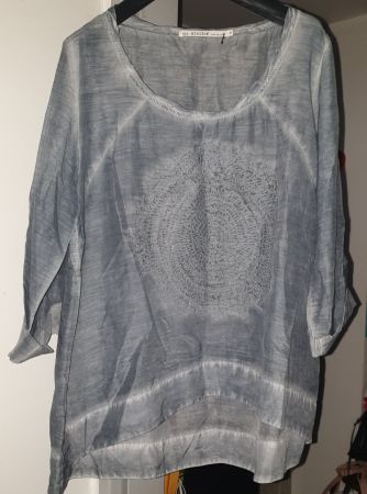 Nile Seidenshirt Gr. M