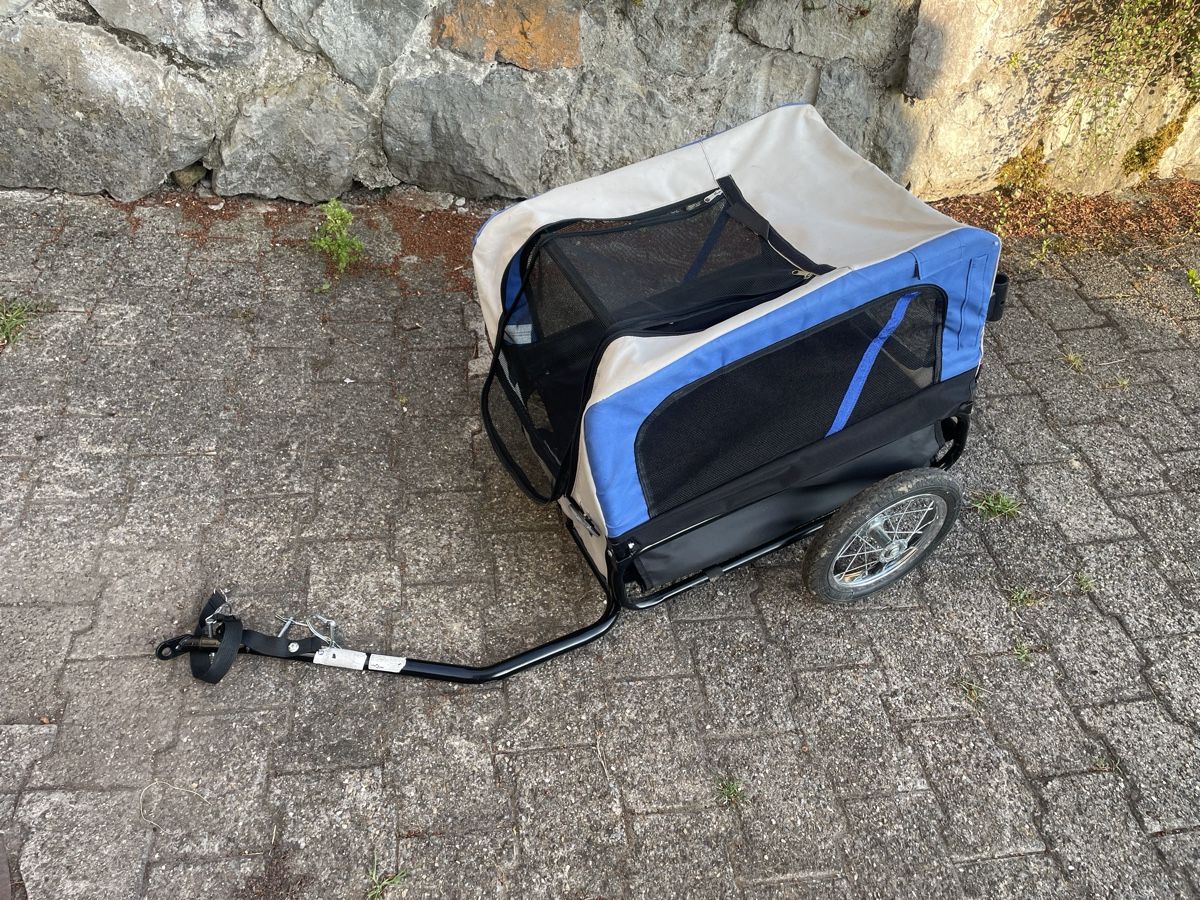 Rimorchi: Fahrradanhänger Hund – Usato da Hausen am Albis venduto da dg600