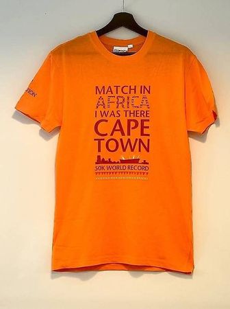 «The Match in Africa» T-shirt, Orange
