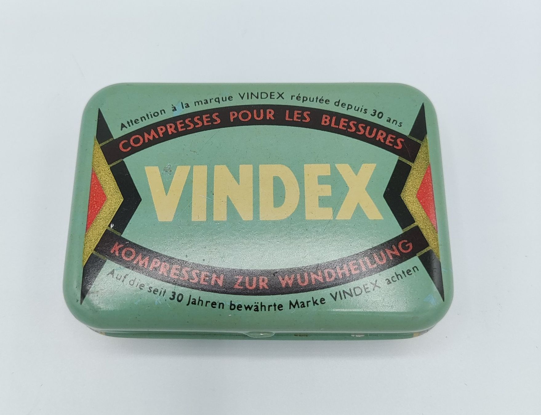 Dosen: Vindex Blechdose – Gebraucht aus Schlatt TG von AndrTra