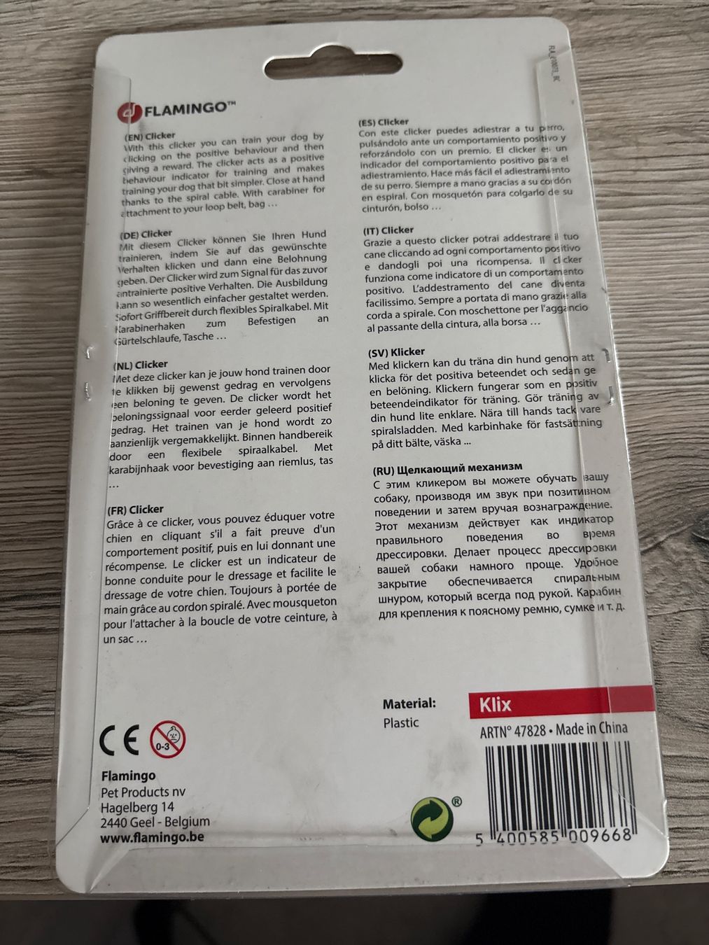 Spielzeuge: Hunde Clicker Flamingo NEU blau – Neu und originalverpackt aus Züberwangen von are1968 1