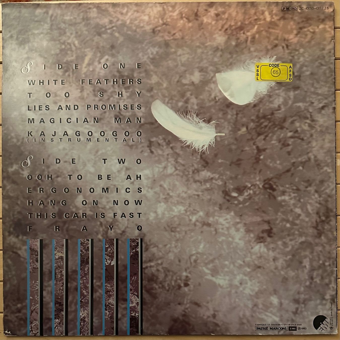 Schallplatten: LP - KajaGooGoo – White Feathers – Gebraucht aus Breganzona von Onairda75 1