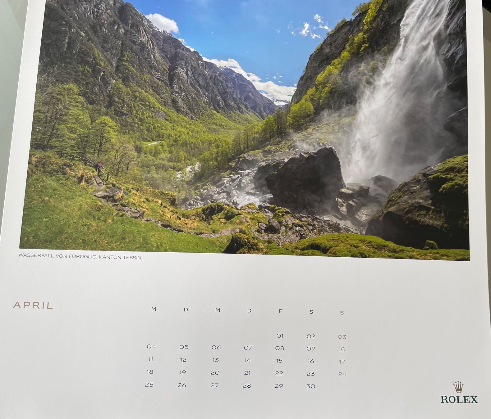 Kalender: Calendario Rolex 2022 – Gebraucht aus Morbio Inferiore von Ecod 4