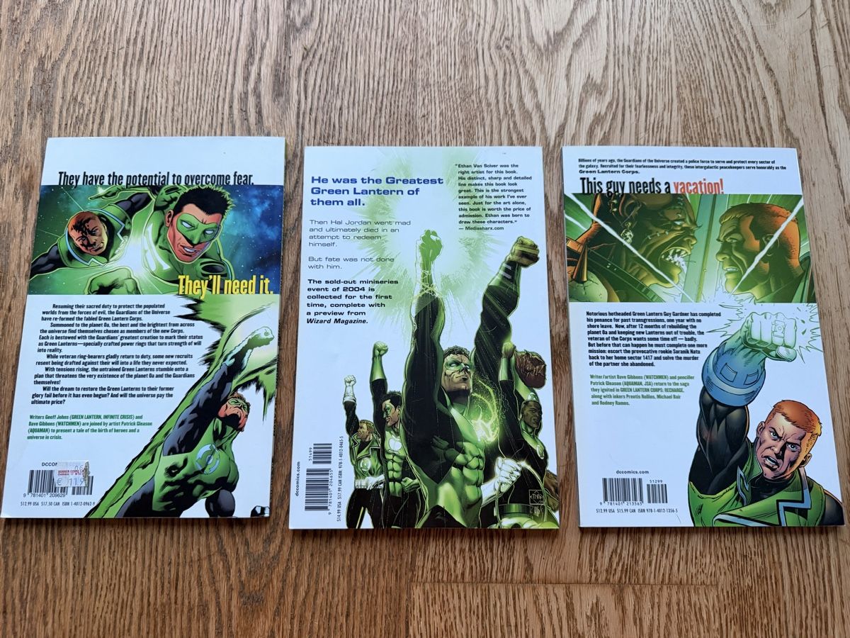 Fumetti: 3x Green Lantern Comic Englisch Neuwertig (2011) – Nuovo (secondo la descrizione) da Hünenberg venduto da Paddels 1