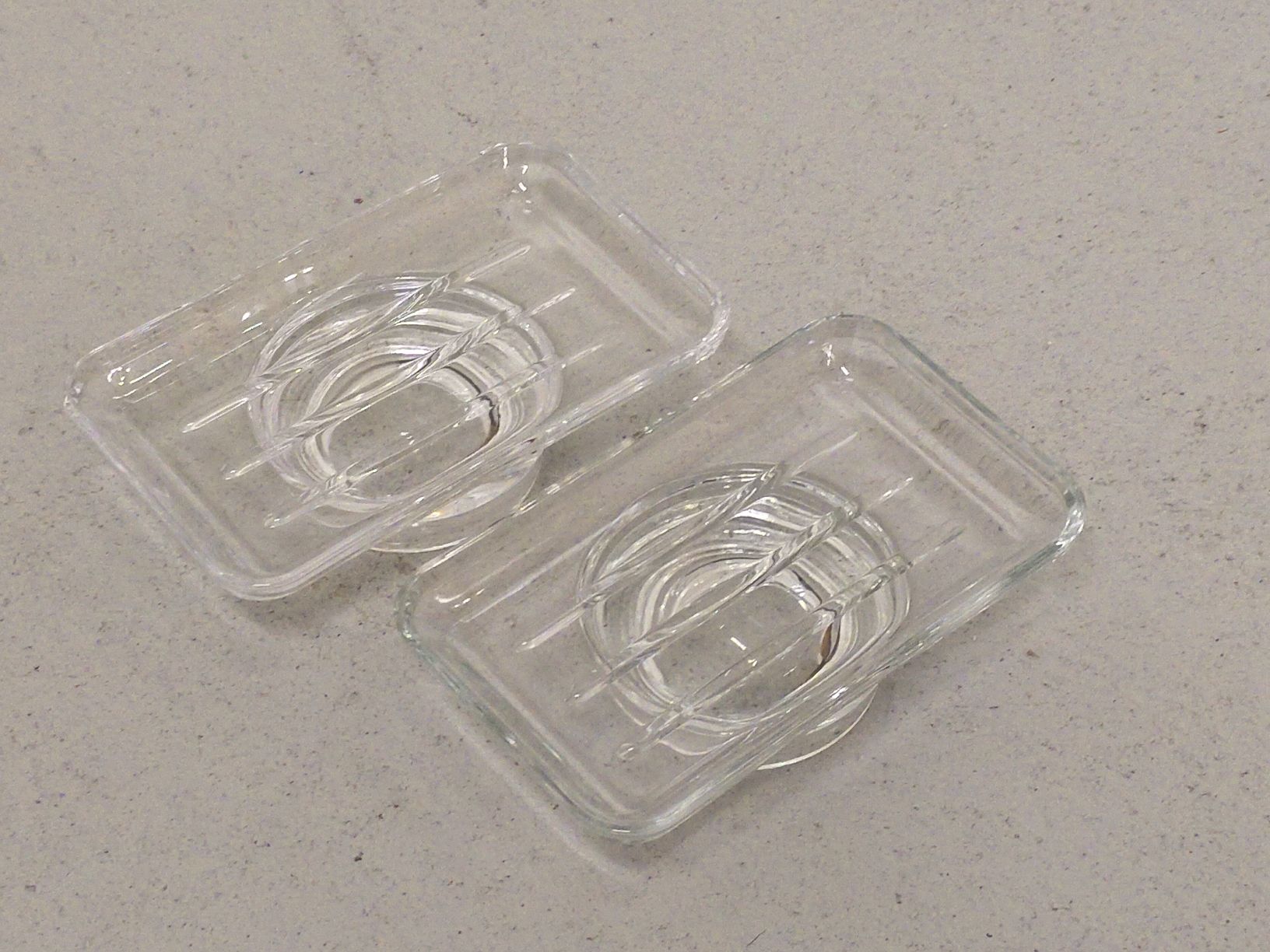 Portasapone: Seifenschale Glas neuwertig – Usato da Zürich venduto da danihell 2