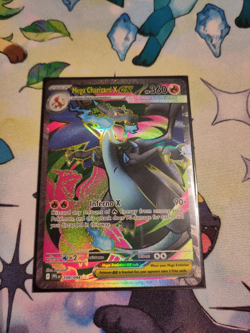 Pokémon Carte collezionabili: Mega Charizard X ex 109 — Phantasmal Flames – Usato da Weiningen ZH venduto da mathisch