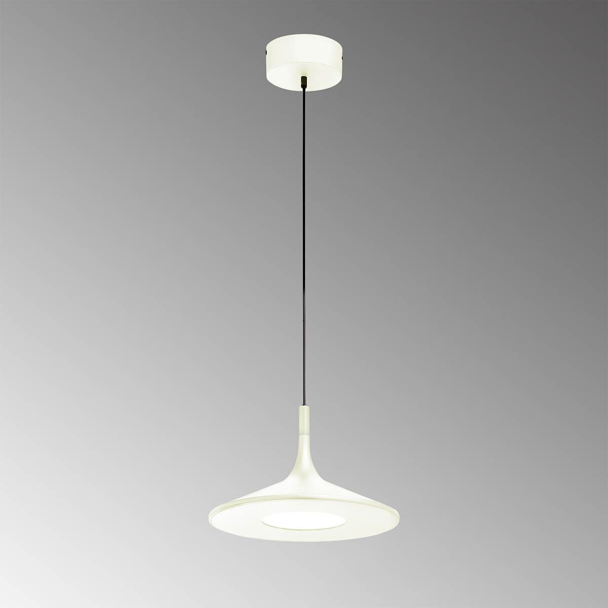 Lampadari & plafoniere: LED Pendelleuchte, Weiss, 45 cm Ø – Nuovo (secondo la descrizione) da Kreuzlingen venduto da Smart-Light