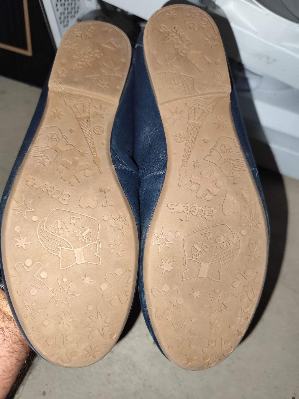 Scarpe da donna: Acebos Ballerinas Gr 38 Echtes Leder – Usato da Oetwil an der Limmat venduto da Fernando-bras 1