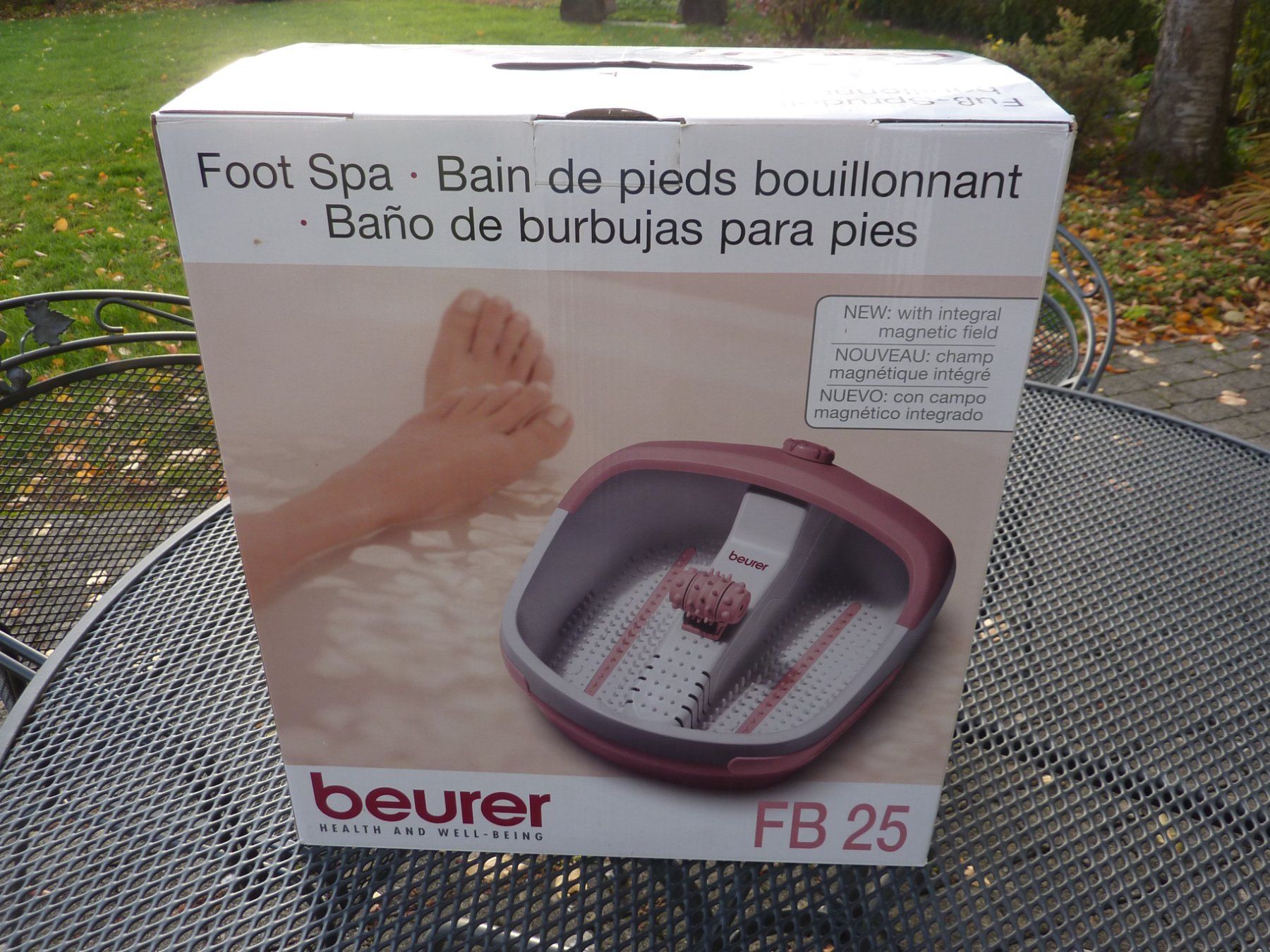 Beurer Pedicure: Fuss- Sprudelbad - Beurer FB 25 – Nuovo e nell'imballaggio originale da Gelfingen venduto da btrottmann