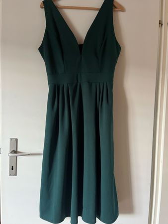 Damen Kleid dunkelgrün 