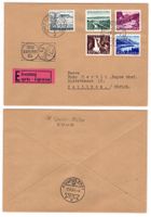 Lettre Exprès Série Pro-Patrie 1954 pour Zollikon