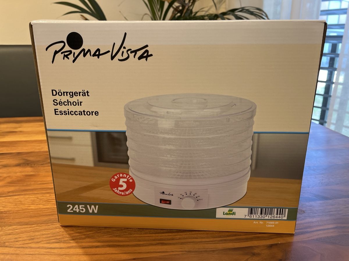 Elettrodomestici da cucina: Prima Vista Dörrgerät 245W 5 Gitter neu – Usato da Zofingen venduto da Tb117 2
