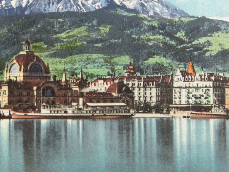 Cartoline postali: LUZERN UND PILATUS DAMPFSCHIFFE – Usato da Ettingen venduto da Hausi4711 2