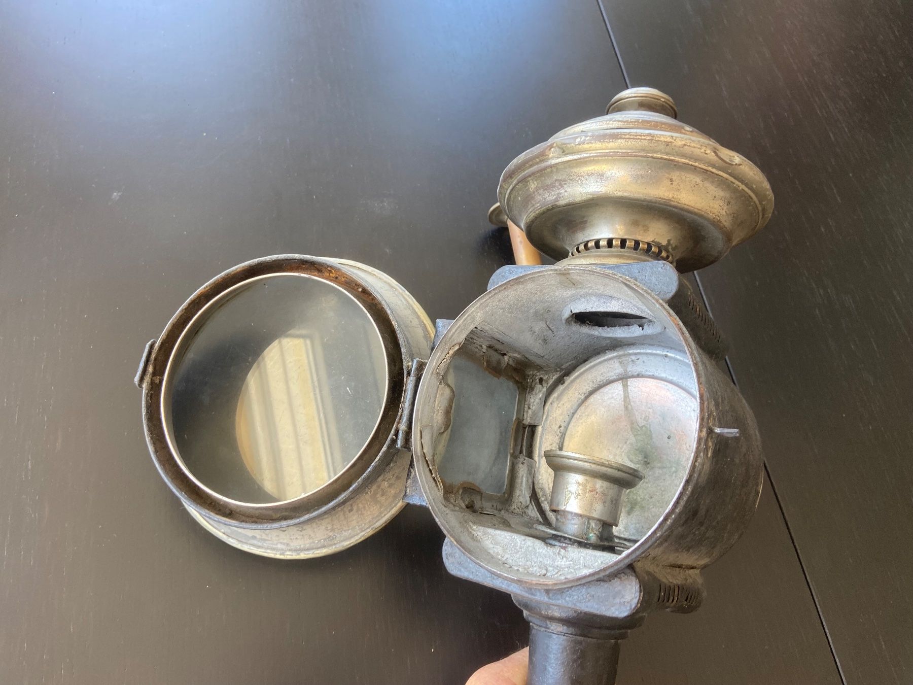 Lampen: Antike Kutschenlampe – Gebraucht aus Meilen von rowland534 3
