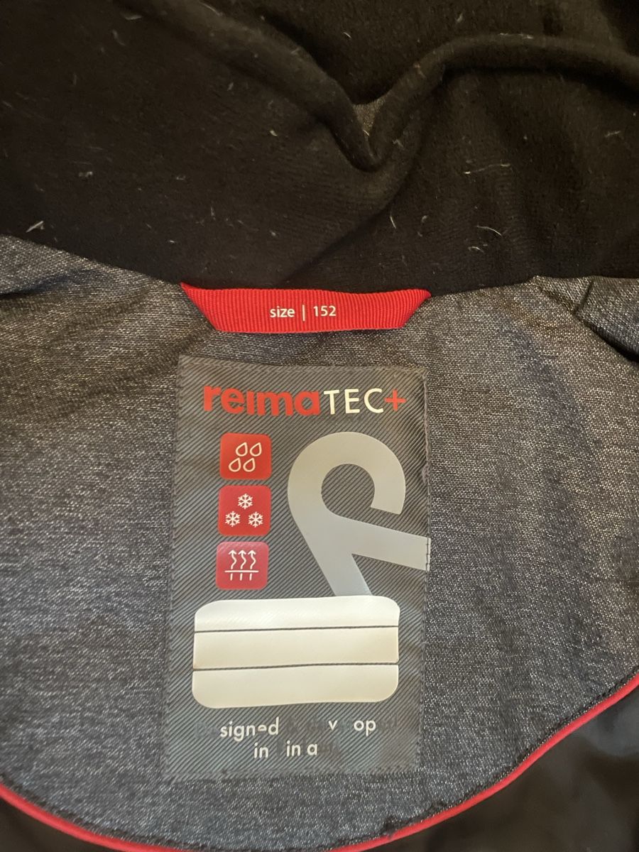 Reima Jacken: Reima Tec+ Winterjacke grau, 152 – Gebraucht aus Schwyz von Bergblume75 3