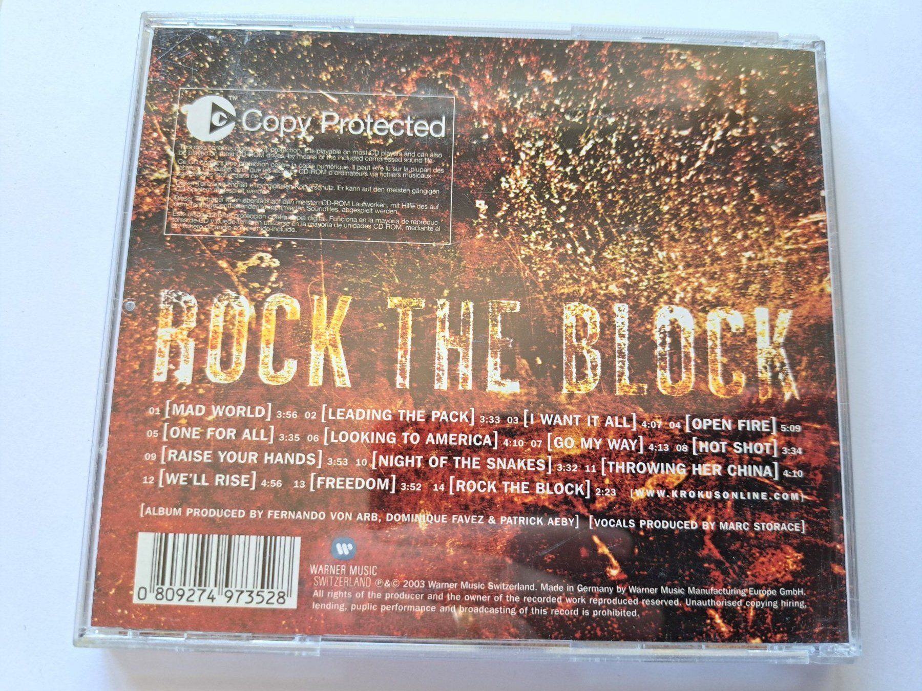 CD: Cd Krokus - Rock the Block – Usato da Pully venduto da bro_n52j 1